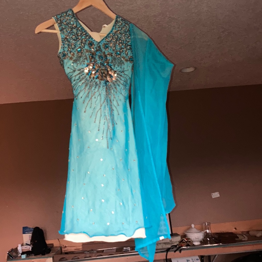 This is a very very important dress that was hand made just for me, from India!!